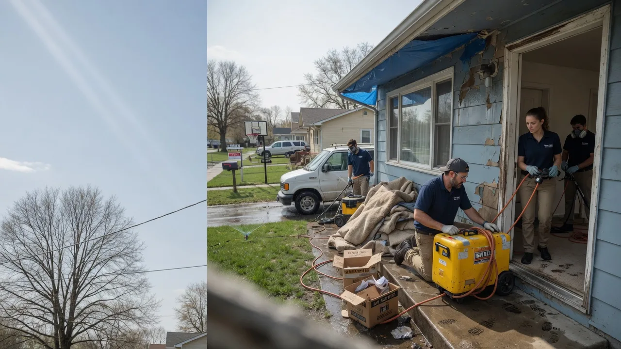 Basement Flood Cleanup in Lublin, WI near me